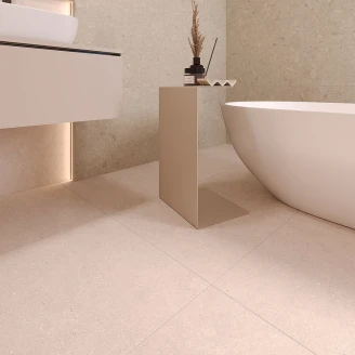 Gulvflis <strong>Calcare</strong>  Beige Halvpolert 60x60 cm